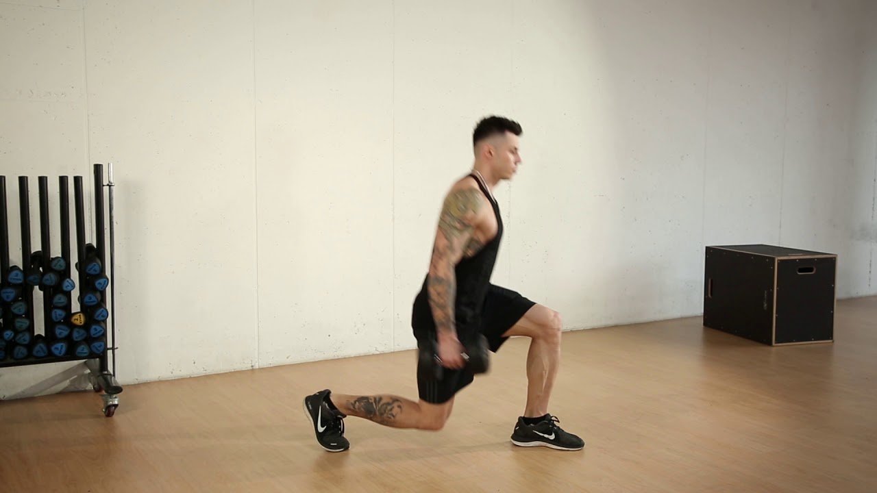 Legs Exercise: Lunges